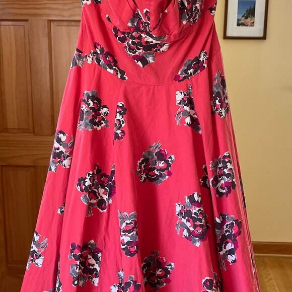 Girls from Savoy Anthropologie Akebon Floral Halter Dress - Picture 3 of 3